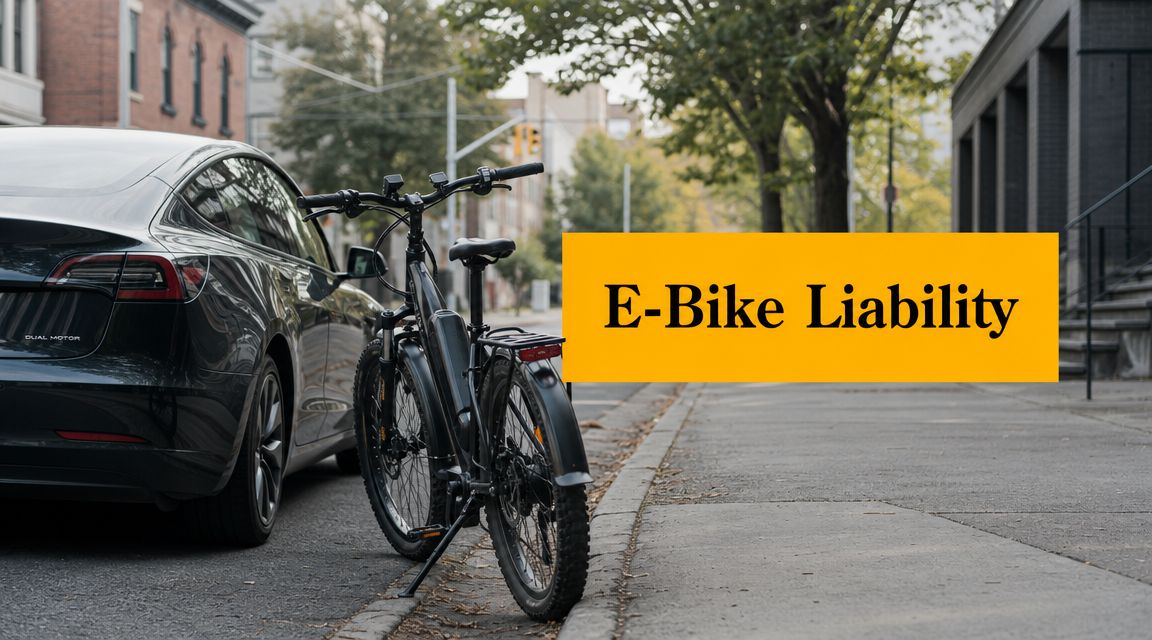 E-Bike Accident Ontario: Who Is Liable in 2026?