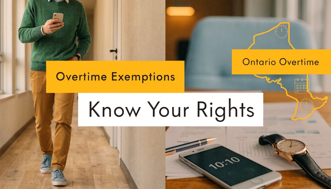 A 2026 Guide to Overtime Exemptions Ontario