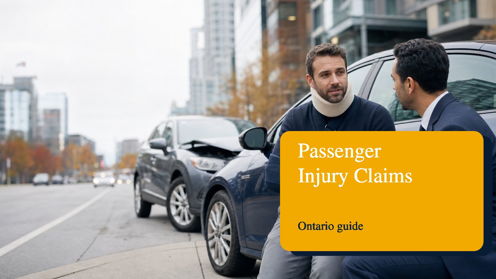 Passenger Injury Claim Ontario: Benefits and Lawsuit Steps