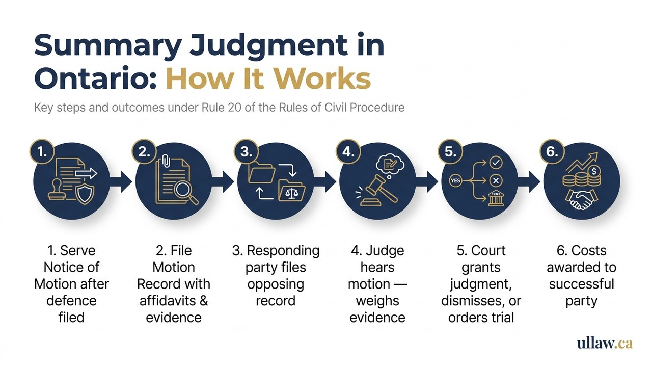 Summary Judgment in Ontario: How It Works