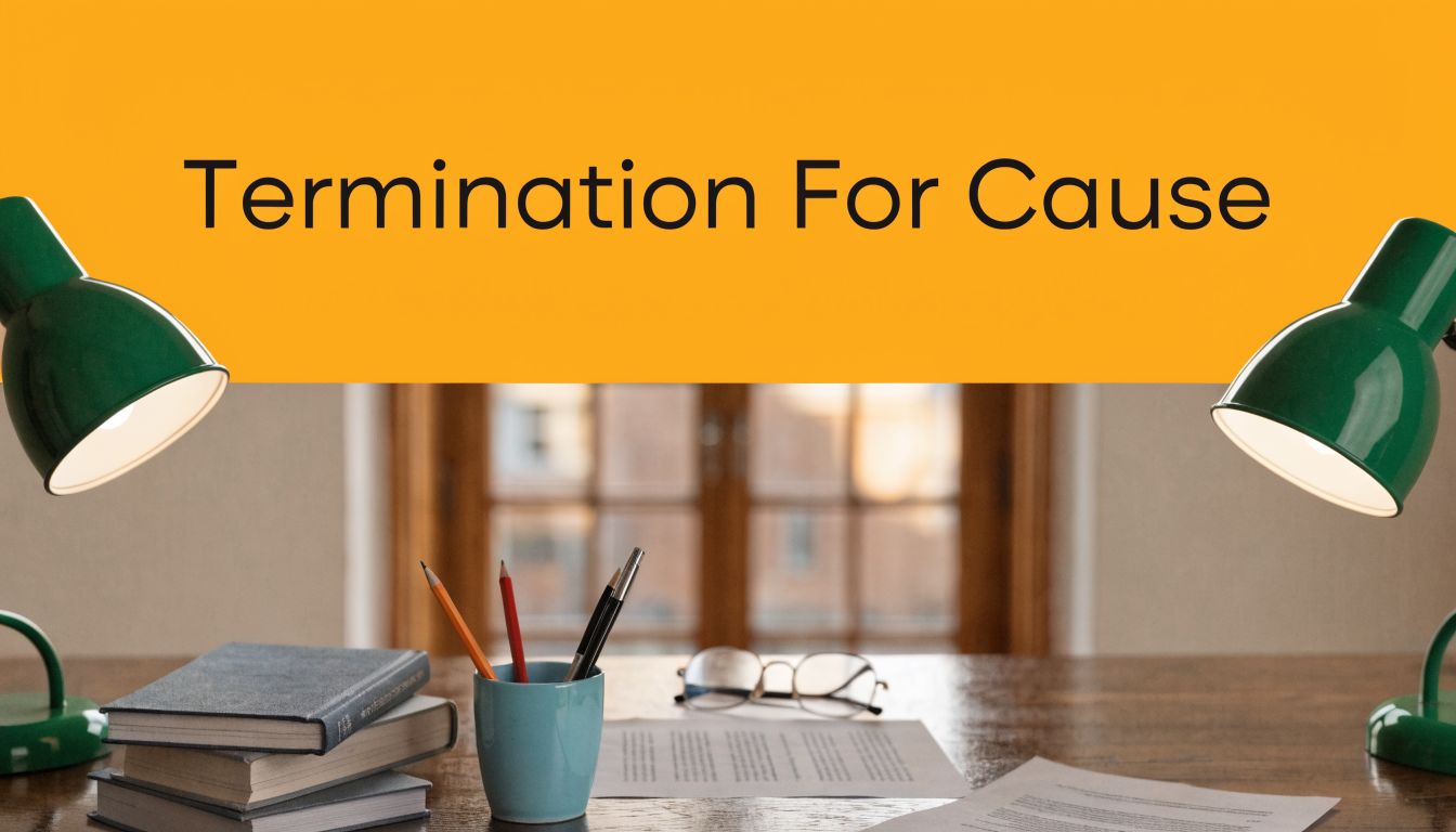 Termination Without Cause in Ontario: For Cause vs Without Cause (2026)