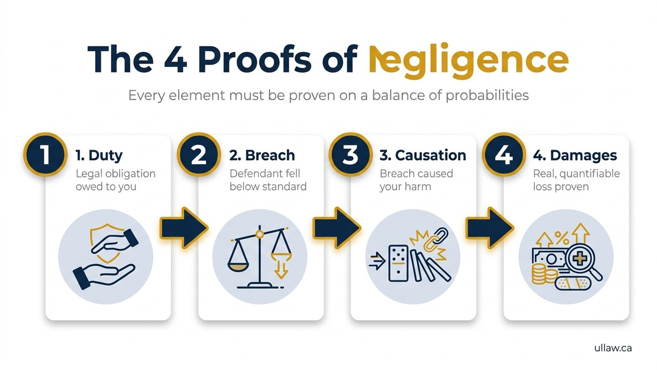 The 4 Proofs of Negligence