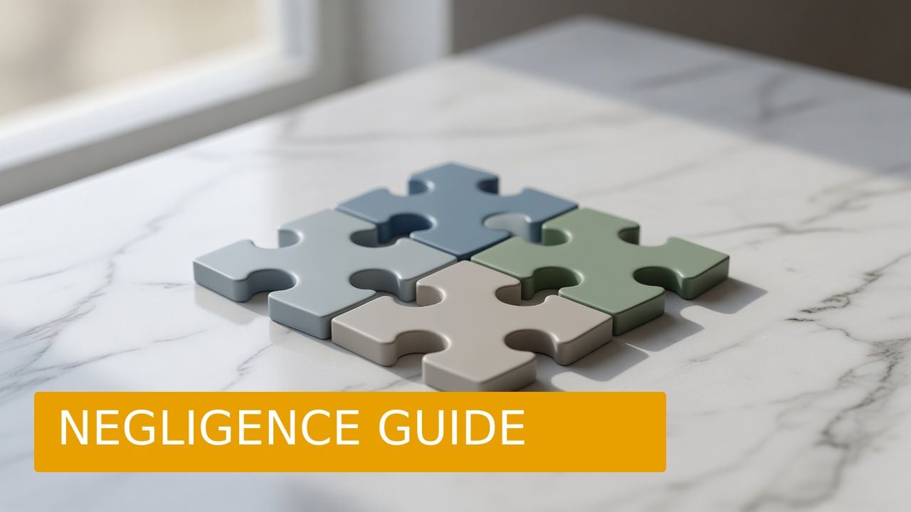 The 4 Proofs of Negligence: What You Must Show in Court