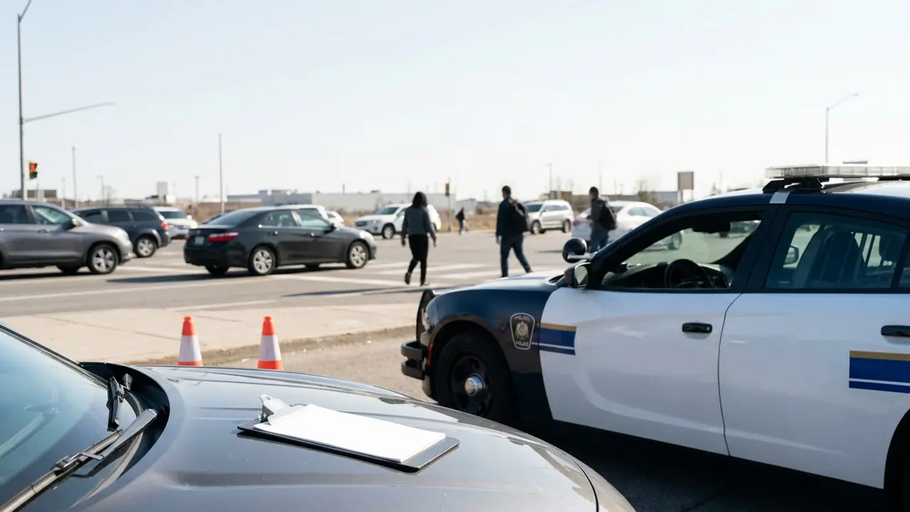 Police arrest Brampton man accused of striking officer with vehicle during traffic stop