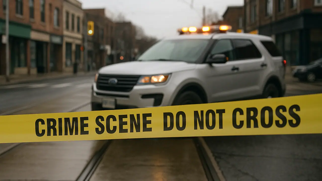 Man arrested in alleged brick assault near Broadview Station.