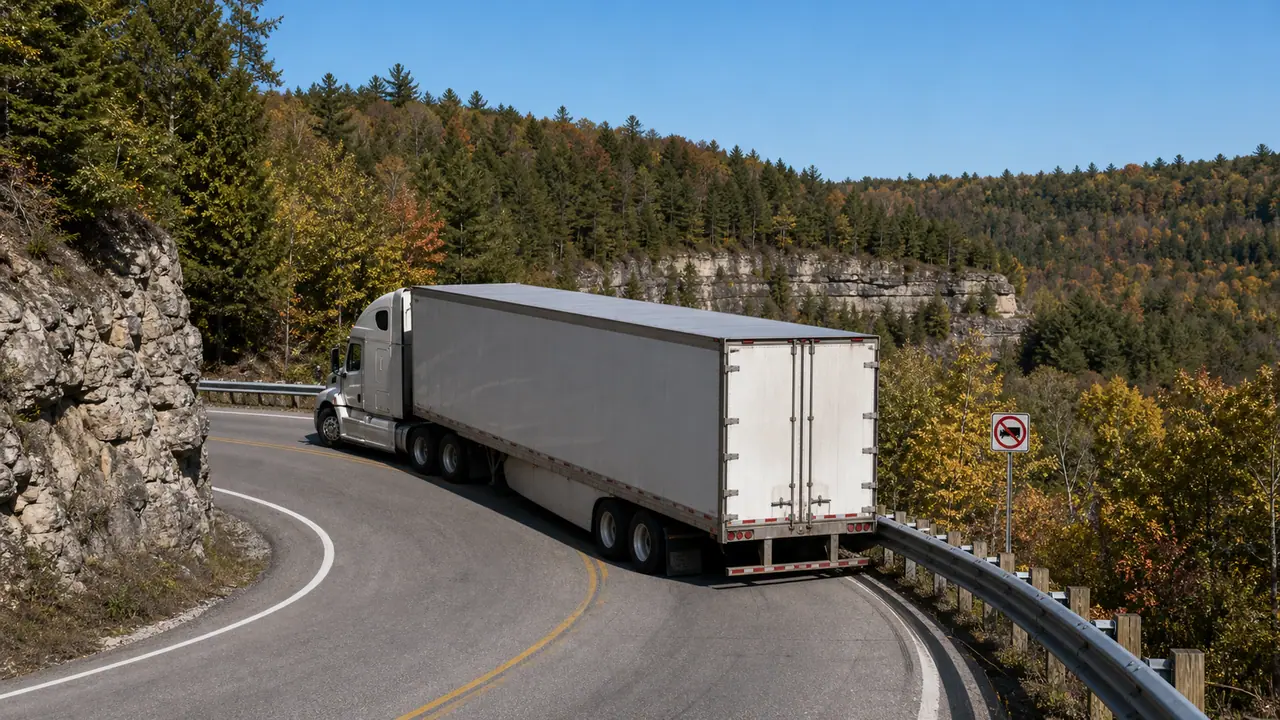 Caledon Truck Incident: Road Closure Highlights Traffic Law
