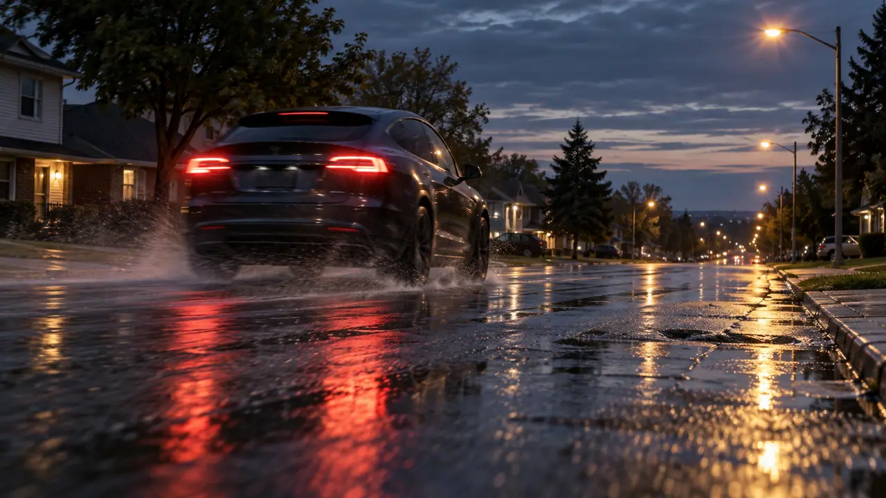 Man wanted after Tesla strikes two Durham police officers in Oshawa