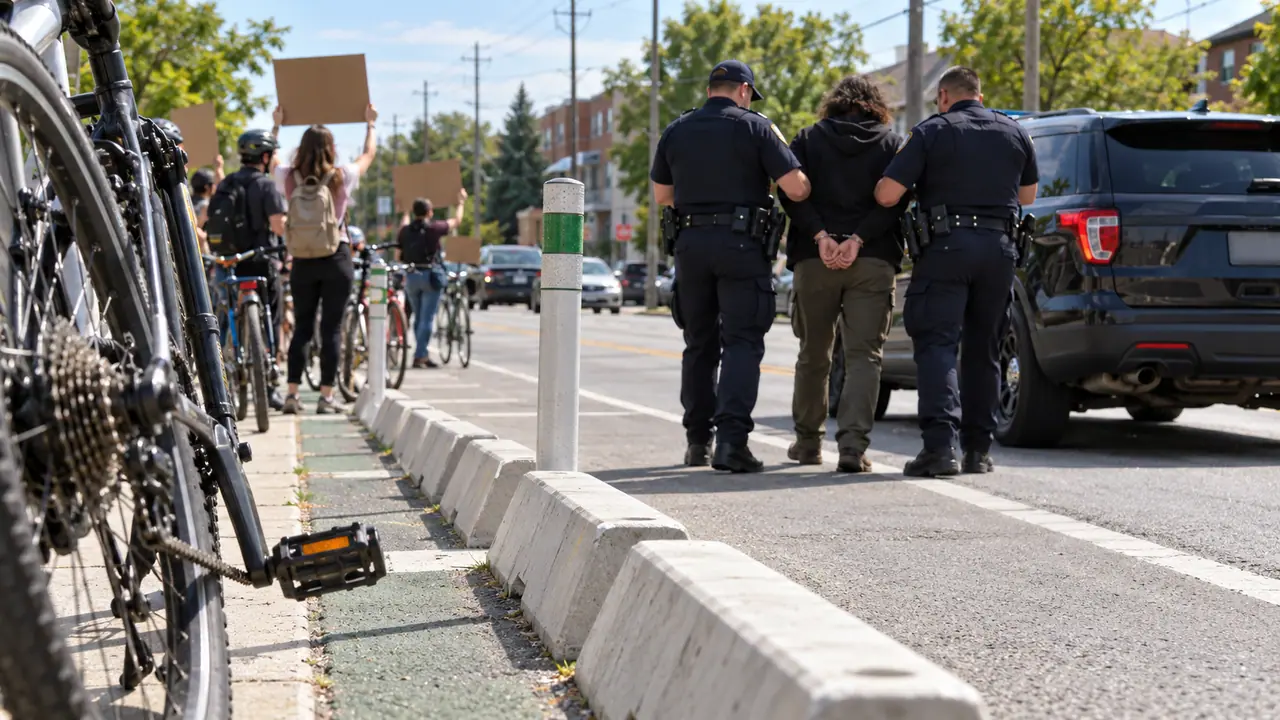 Etobicoke Bike Lane Protest Arrests: Legal Implications