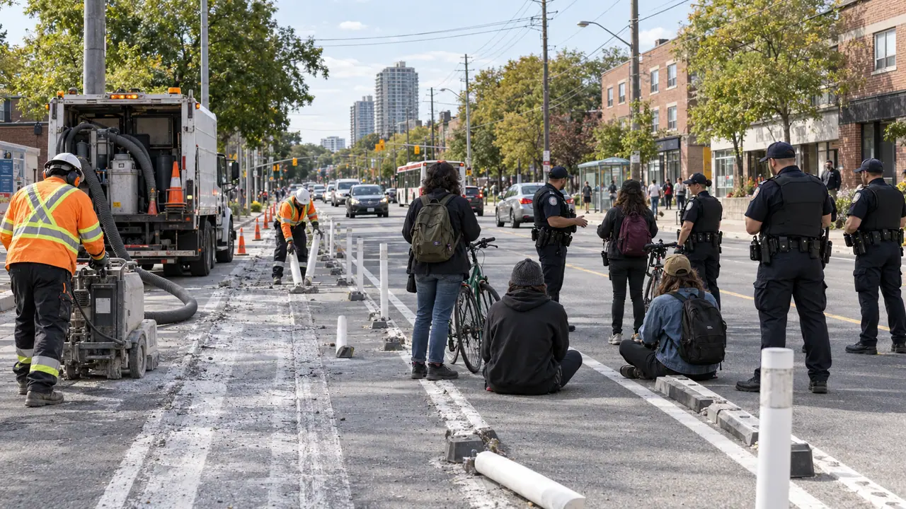 Etobicoke Bike Lane Protest Arrests: What You Need to Know