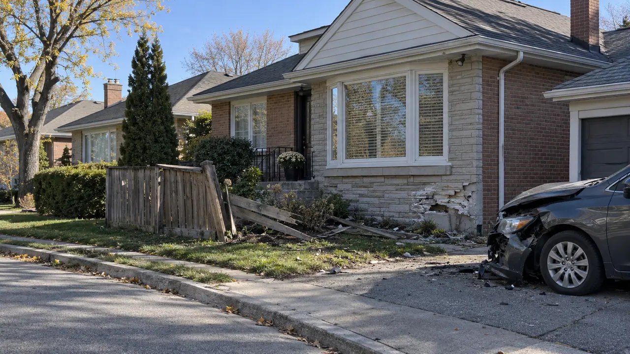 Etobicoke Car Crash: Driver Arrested After Vehicle Hits Home in 2026