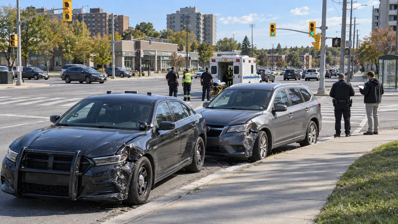 Etobicoke Crash with Police Cruiser: Injured Parties' Rights