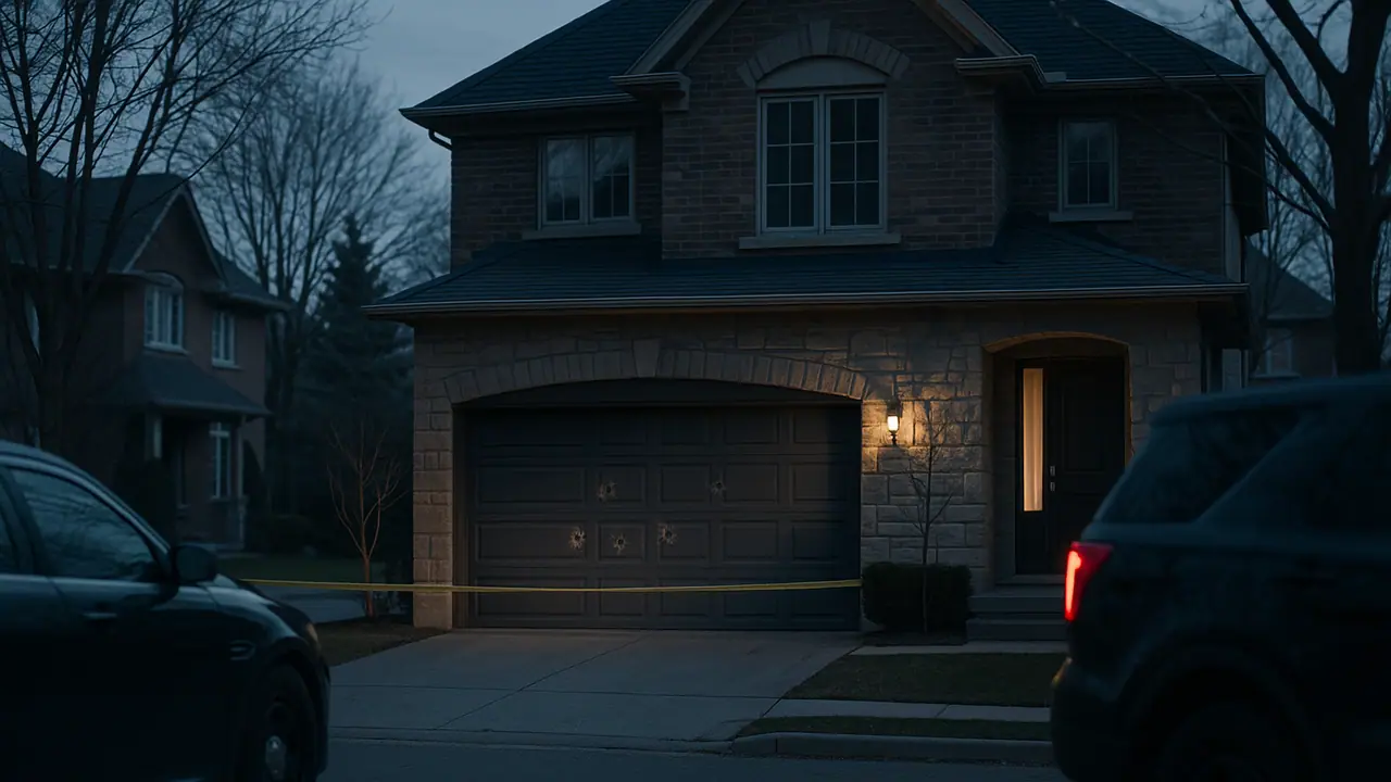 Home riddled with bullets in overnight King Township shooting.