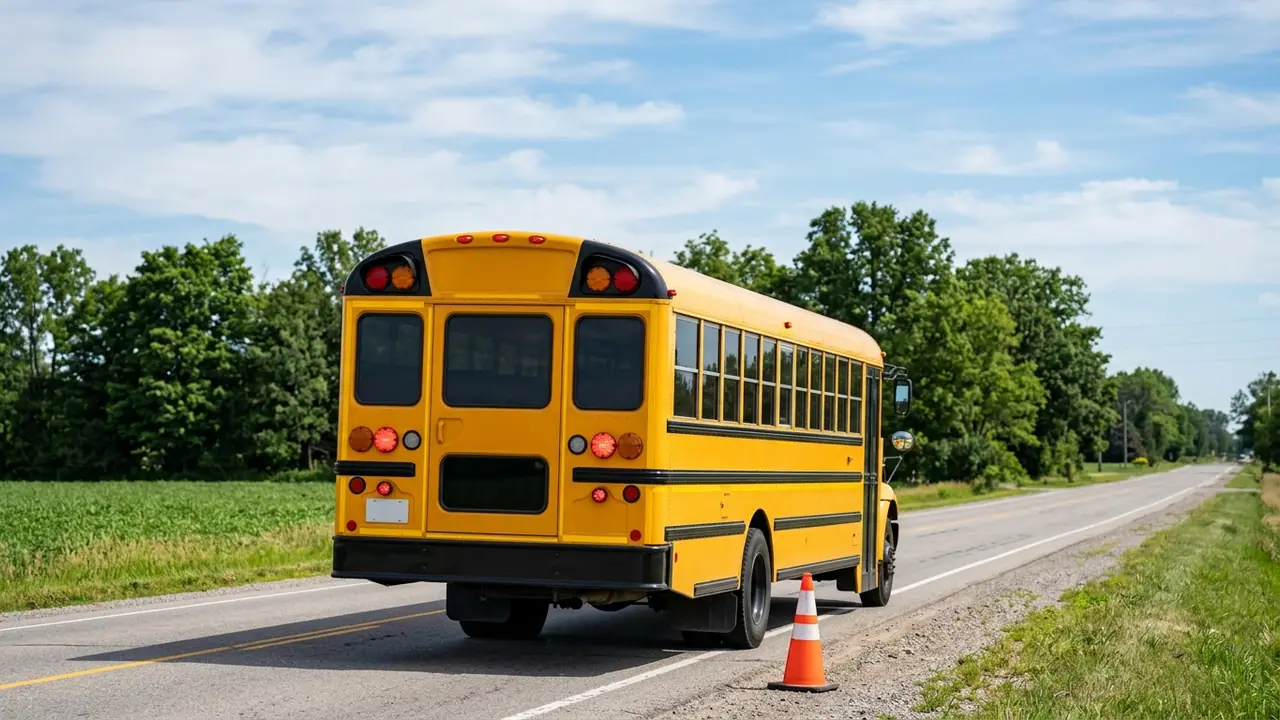School bus driver busted for travelling 50 kms/h over speed limit