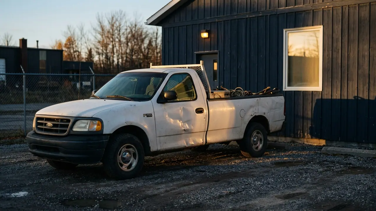 ‘It was crazy’: 2 in custody after dramatic takedown involving stolen pickup truck in west end