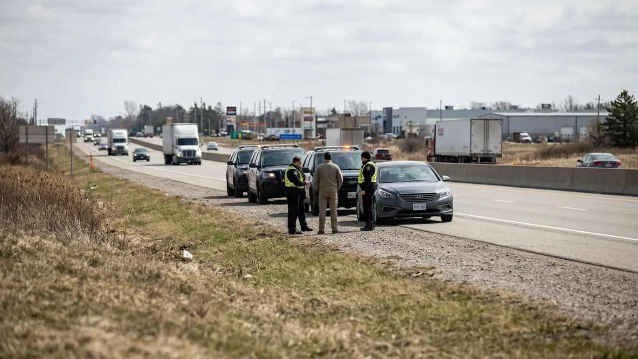 Ontario Truck Driver Charged for Video Call While Driving