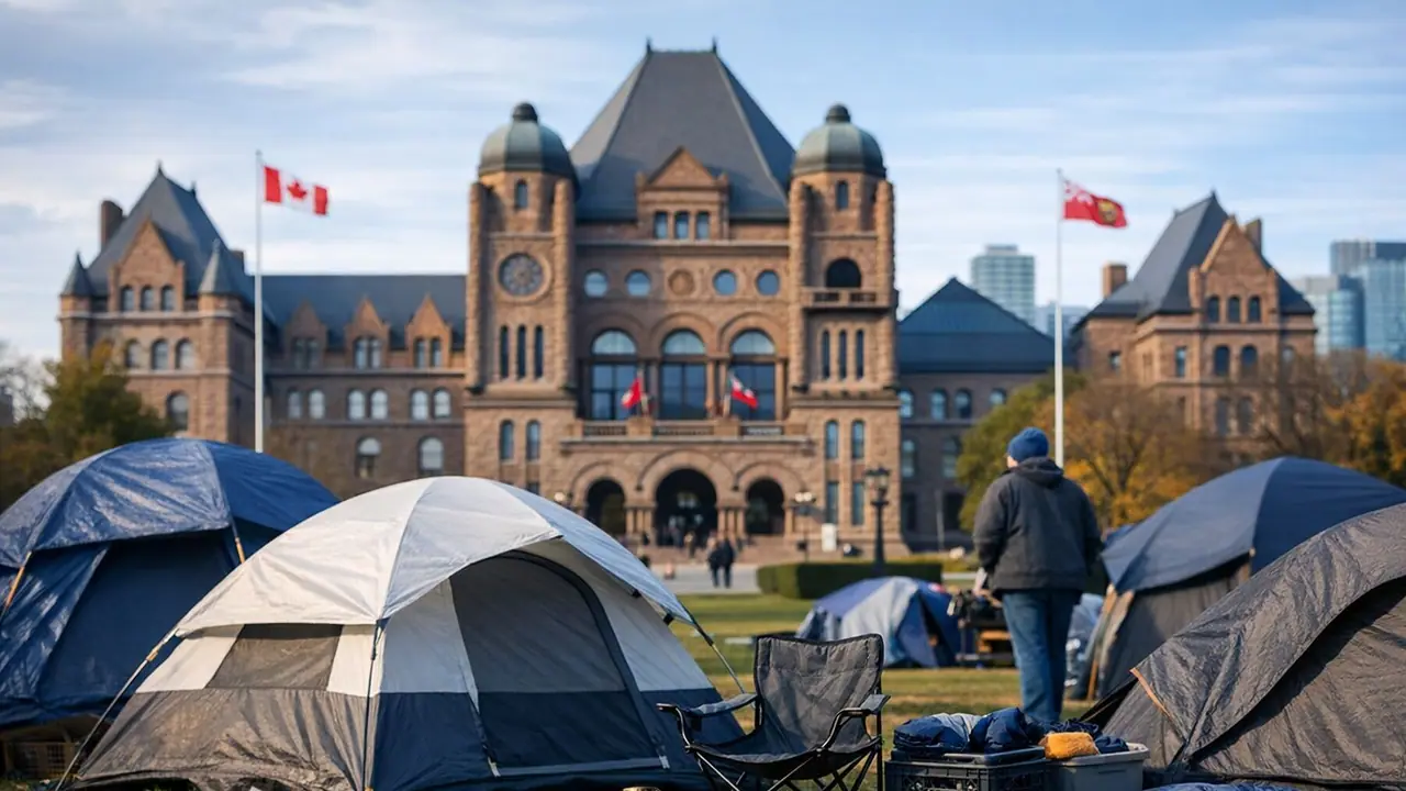 Premier Doug Ford calls judge’s ruling on Ontario encampment ‘cockamamie’