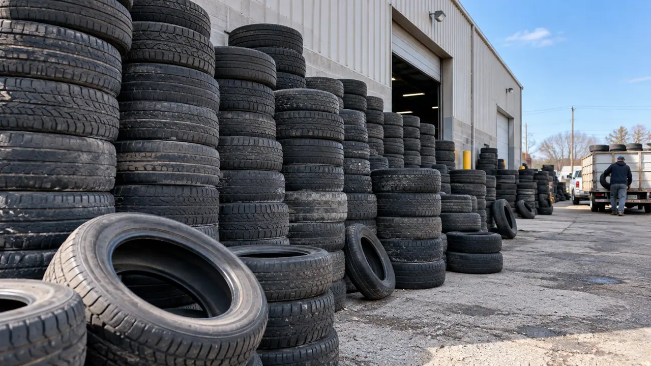 Ontario Boosts Tire Recycling Targets to Tackle Province-Wide Piles