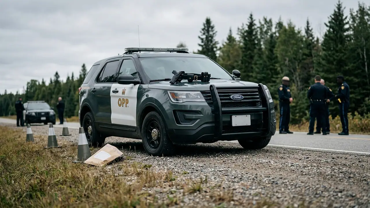Suspect in custody after OPP officer killed in line of duty