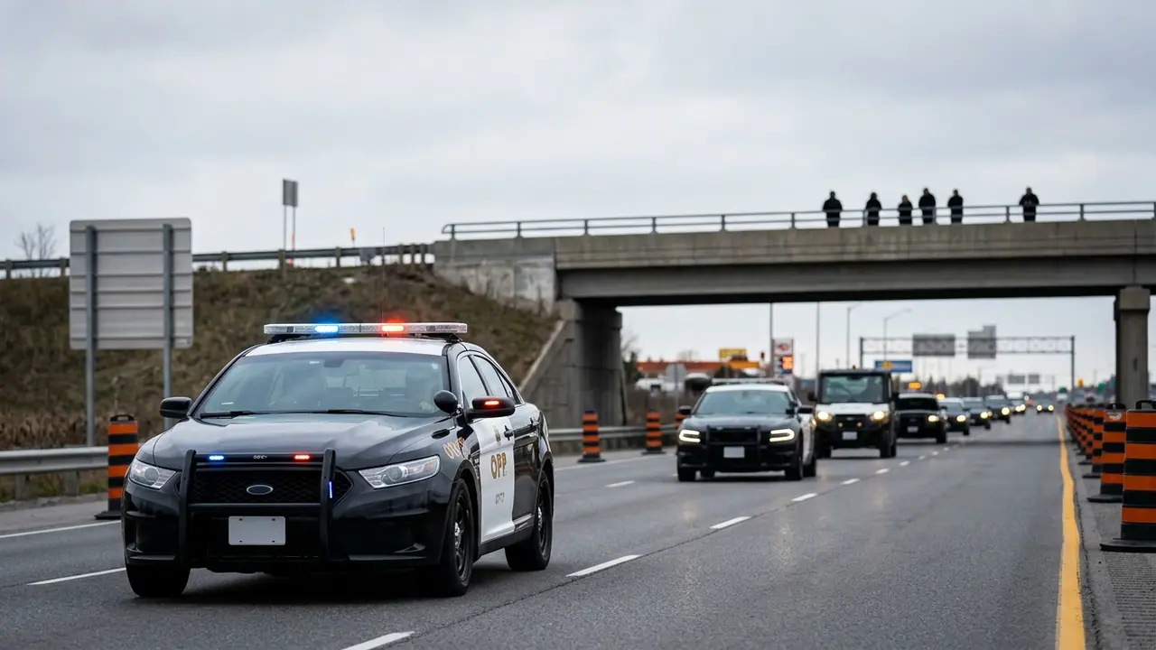 Procession to be held for OPP officer killed in northern Ontario