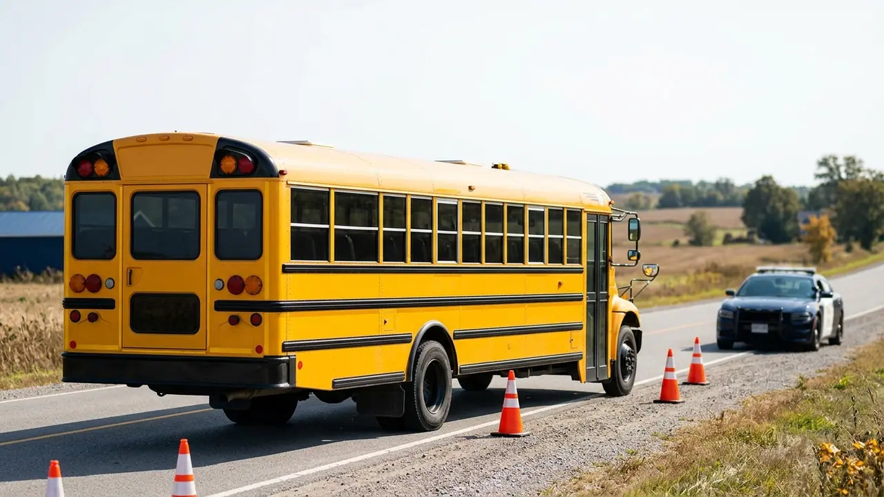 School bus driver charged with stunt driving with children on board north of Orangeville: OPP