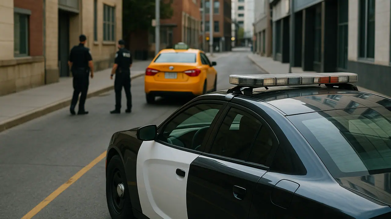 A 15-year-old boy is facing charges after allegedly threatening a taxi driver with a weapon in Oshawa.