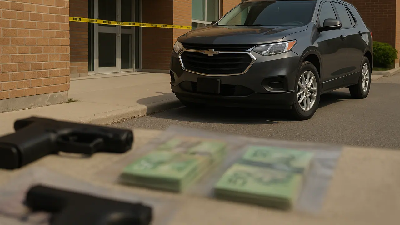 Two people busted as gun, ammo, drugs, cash seized in Scarborough