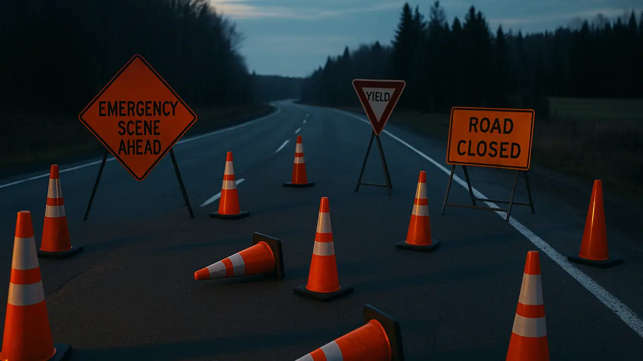 Worker struck by vehicle overnight while fixing roads north of Toronto
