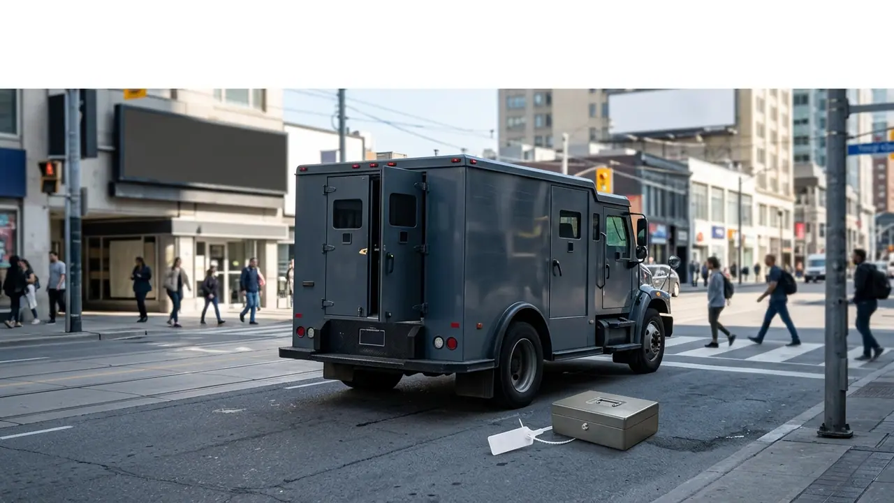 Armoured car company employee charged in alleged downtown Toronto cash theft