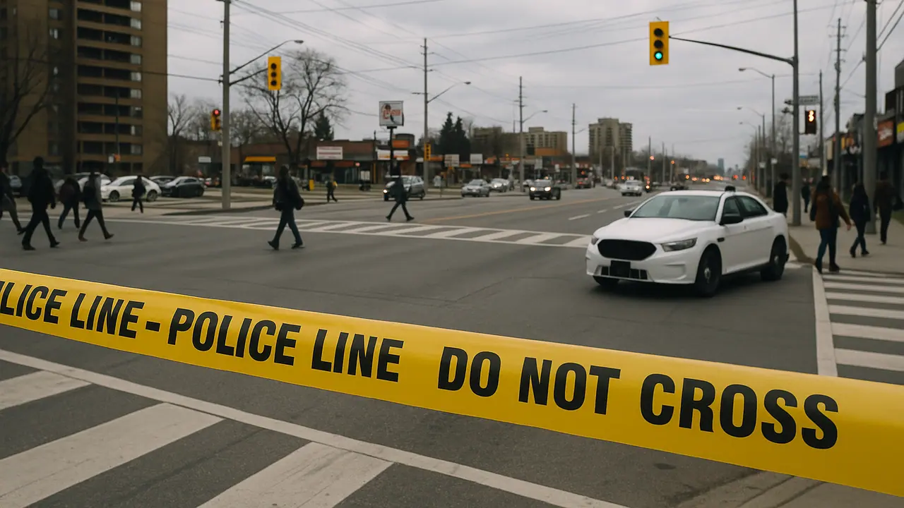 Toronto police are searching for a woman after a man was stabbed near Jane and Finch Tuesday.
