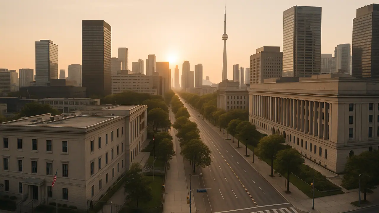 #NEW: Toronto police investigating shooting near U.S. Consulate; suspect at large.