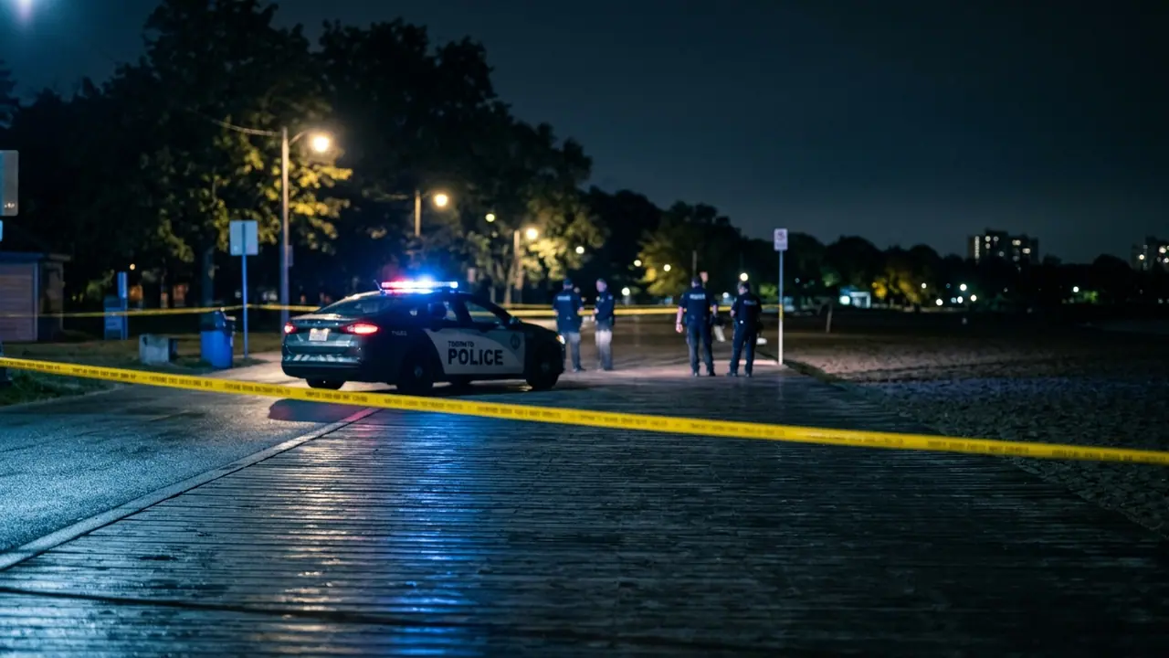 Toronto police search for group of suspects in Woodbine Beach stabbing